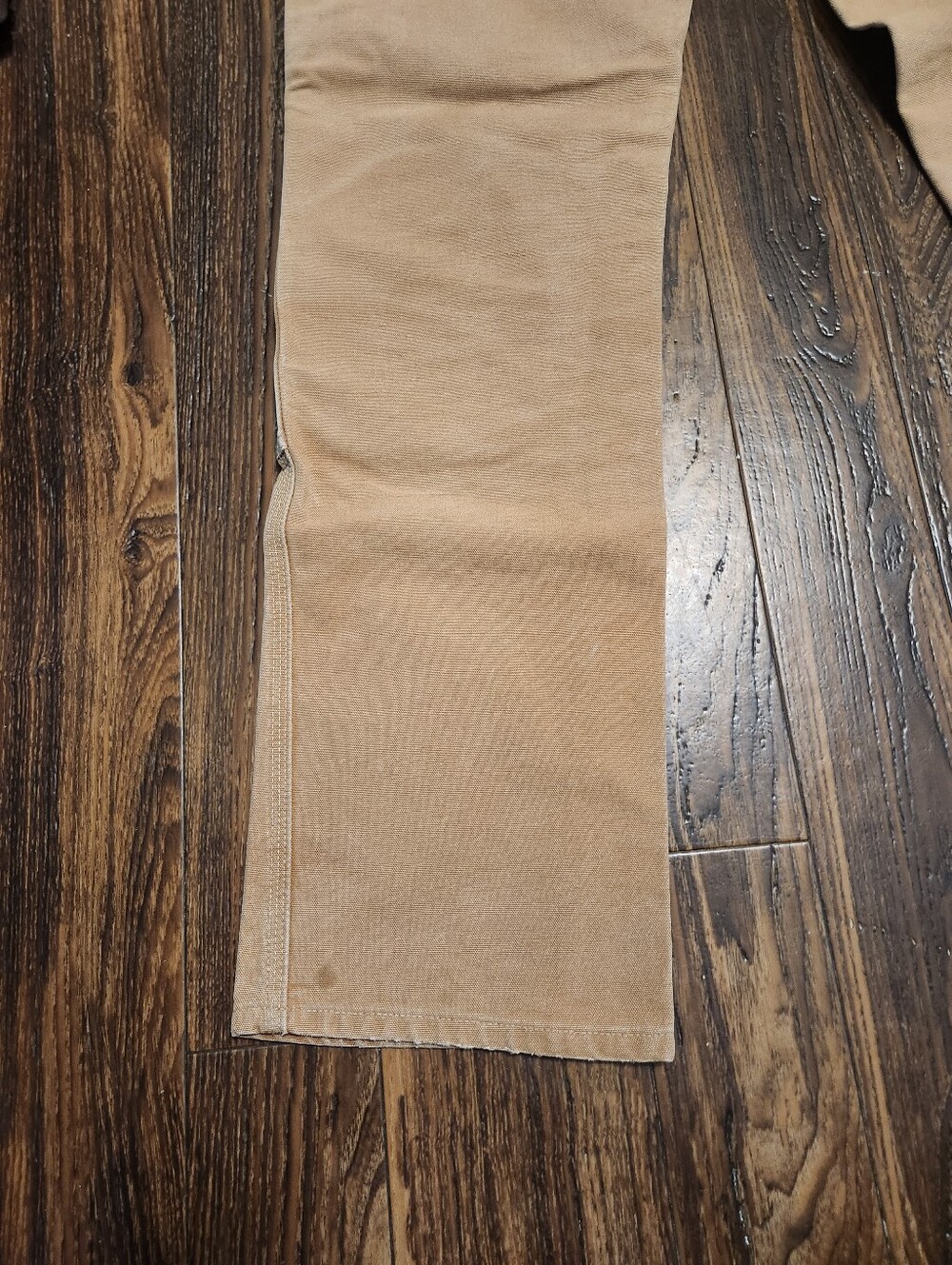 Carhartt Men's B01 Double Front Work Pants Brown Gold Men's 33x36 - Picture 5 of 9